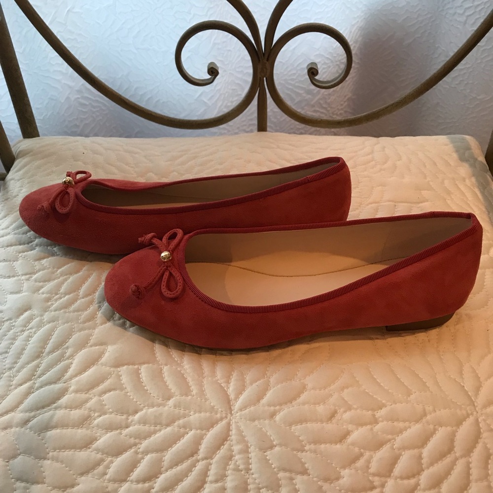 Cole Haan suede ballet flats